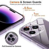 Clear Phone Case – Shockproof, Transparent Drop-Resistant Protective Cover Charge Hub X